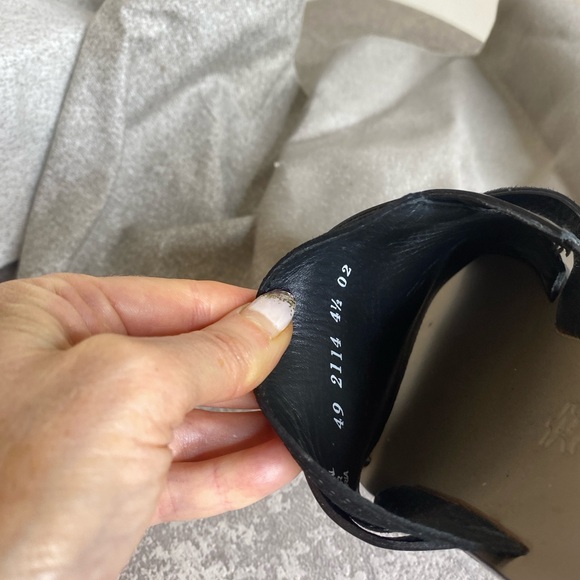 #17 Paul Green Bayside Slides Black Woman’s SZ 7 - Picture 2 of 4